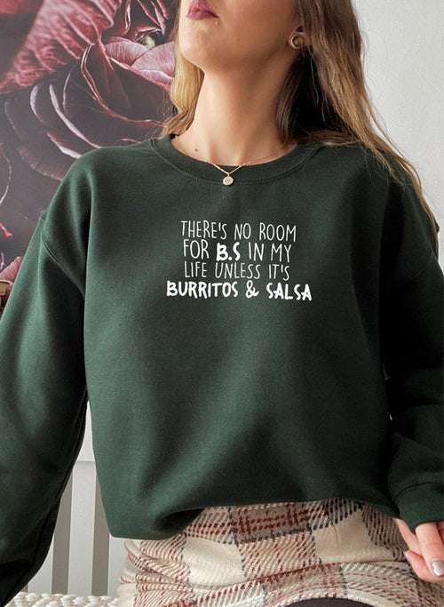 Burritos & Salsa Sweat Shirt