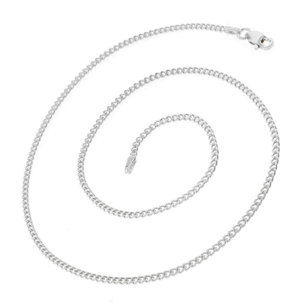 925 Sterling Silver 2MM Cuban Chain Necklace